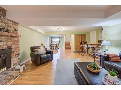 97 Byton Lane, Cambridge, ON - Indoor Photo Showing Living Room With Fireplace