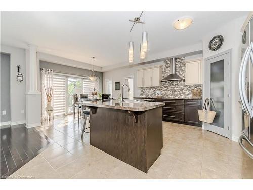 15 Doon Creek Street, Kitchener, ON - Indoor Photo Showing Kitchen With Stainless Steel Kitchen With Upgraded Kitchen