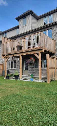 3-280 Tall Grass Crescent, Kitchener, ON - Outdoor With Deck Patio Veranda