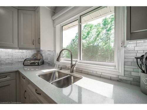 43 Kenmore Avenue, Cambridge, ON - Indoor Photo Showing Kitchen With Double Sink