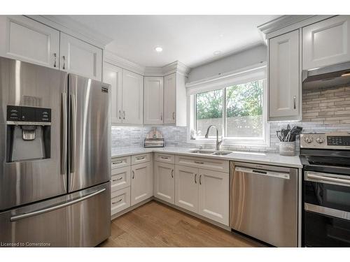 43 Kenmore Avenue, Cambridge, ON - Indoor Photo Showing Kitchen With Stainless Steel Kitchen