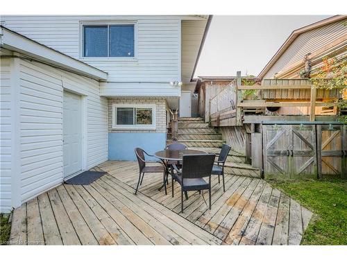 62 Ripley Crescent, Kitchener, ON - Outdoor With Deck Patio Veranda With Exterior