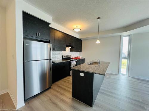 14-142 Foamflower Place, Waterloo, ON - Indoor Photo Showing Kitchen With Upgraded Kitchen