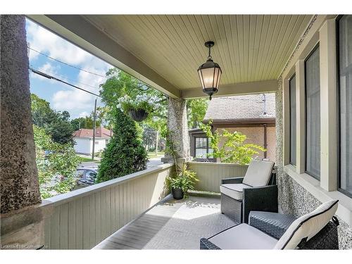 58 Churchill Drive, Cambridge, ON - Outdoor With Deck Patio Veranda With Exterior