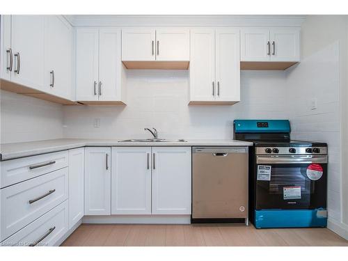 1006-1100 Courtland Avenue E, Kitchener, ON - Indoor Photo Showing Kitchen With Double Sink