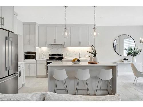 2324 Tokala Trail, London, ON - Indoor Photo Showing Kitchen With Upgraded Kitchen