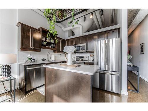 306-404 King Street W, Kitchener, ON - Indoor Photo Showing Kitchen With Stainless Steel Kitchen