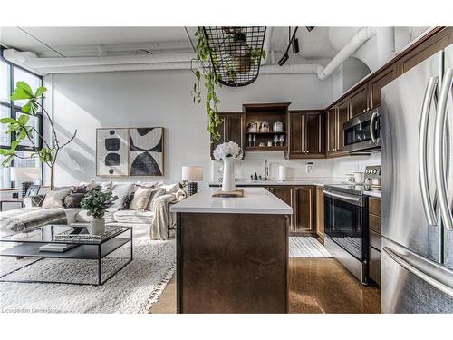 306-404 King Street W, Kitchener, ON - Indoor Photo Showing Kitchen With Stainless Steel Kitchen