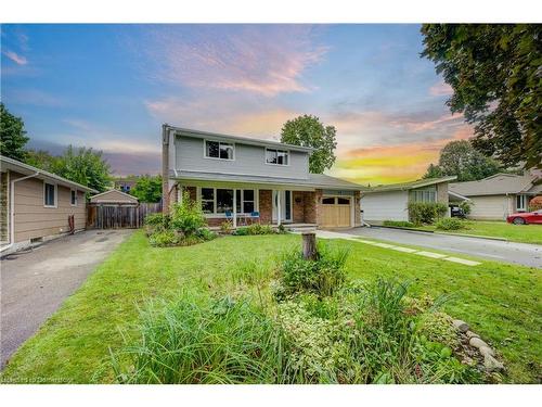 14 Lewis Crescent, Kitchener, ON - Outdoor With Deck Patio Veranda