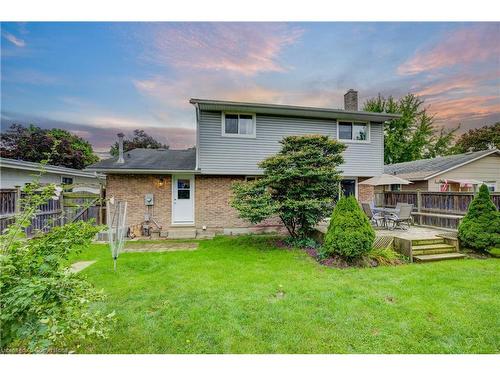 14 Lewis Crescent, Kitchener, ON - Outdoor With Deck Patio Veranda