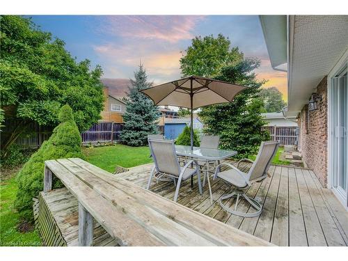 14 Lewis Crescent, Kitchener, ON - Outdoor With Deck Patio Veranda