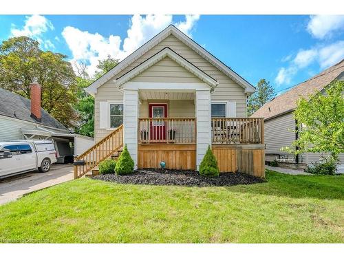 223 Lancaster Street W, Kitchener, ON - Outdoor With Deck Patio Veranda