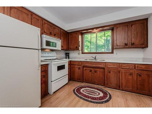 187 Overlea Drive, Kitchener, ON - Indoor Photo Showing Kitchen With Double Sink