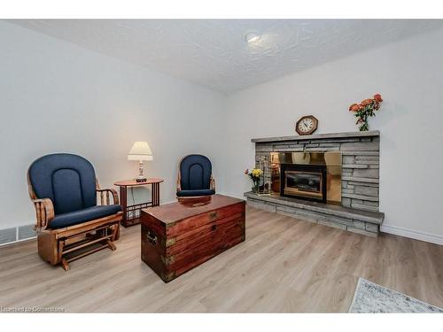 187 Overlea Drive, Kitchener, ON - Indoor Photo Showing Living Room With Fireplace