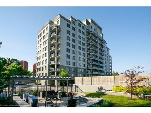 803-539 Belmont Avenue W, Kitchener, ON - Outdoor With Balcony With Facade