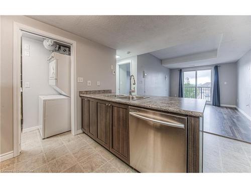 3C-1660 Fischer Hallman Road, Kitchener, ON - Indoor Photo Showing Kitchen With Double Sink