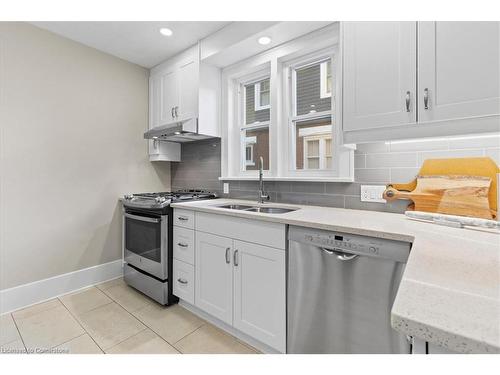 19 Homewood Avenue, Kitchener, ON - Indoor Photo Showing Kitchen With Stainless Steel Kitchen With Double Sink