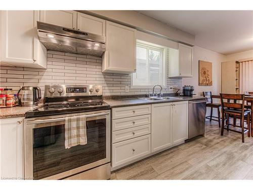 732 Grand Banks Drive, Waterloo, ON - Indoor Photo Showing Kitchen With Stainless Steel Kitchen With Double Sink