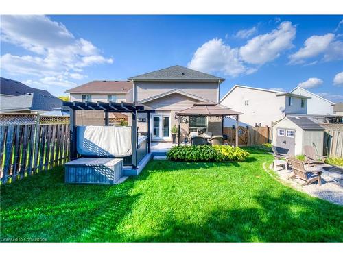 638 Mortimer Drive, Cambridge, ON - Outdoor With Deck Patio Veranda