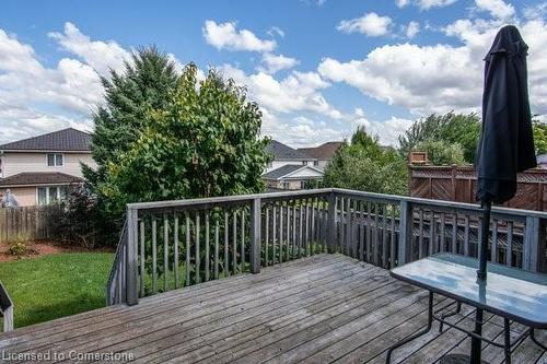 239 Bridlewreath Street, Kitchener, ON - Outdoor With Deck Patio Veranda