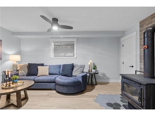 2648 Wilson Place, Innisfil, ON - Indoor Photo Showing Living Room With Fireplace