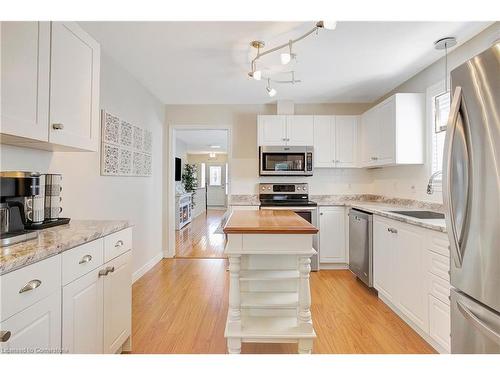 94 Adler Drive, Cambridge, ON - Indoor Photo Showing Kitchen With Stainless Steel Kitchen