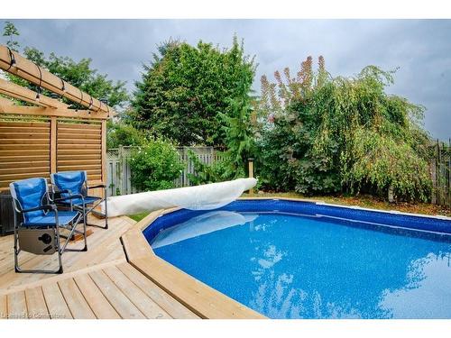 87 Green Bank Drive, Cambridge, ON - Outdoor With In Ground Pool With Backyard