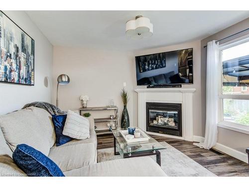 3 Kerwood Drive, Cambridge, ON - Indoor Photo Showing Living Room With Fireplace