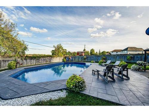 3 Kerwood Drive, Cambridge, ON - Outdoor With In Ground Pool