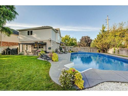 3 Kerwood Drive, Cambridge, ON - Outdoor With In Ground Pool