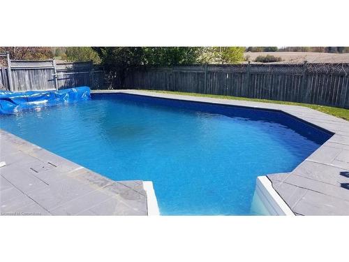 3 Kerwood Drive, Cambridge, ON - Outdoor With In Ground Pool With Backyard