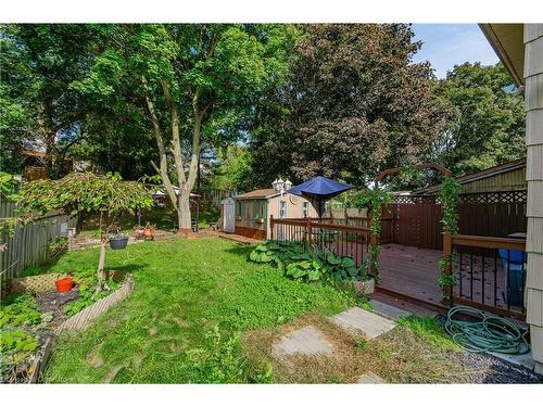 535 Elgin Street N, Cambridge, ON - Outdoor With Backyard