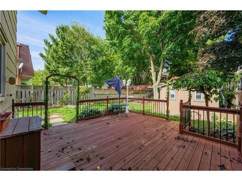 535 Elgin Street N, Cambridge, ON - Outdoor With Deck Patio Veranda With Exterior