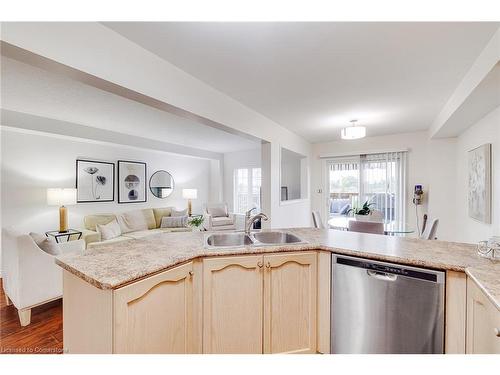 3466 Angel Pass Drive, Mississauga, ON - Indoor Photo Showing Kitchen With Double Sink