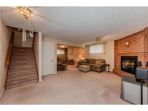 219 Misty Court, Kitchener, ON - Indoor With Fireplace