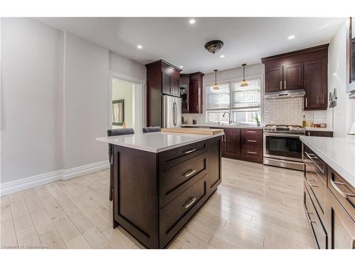 93 Joseph Street, Kitchener, ON - Indoor Photo Showing Kitchen With Upgraded Kitchen