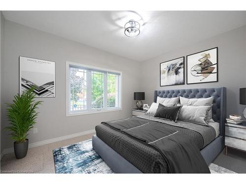 14-87 Stonecroft Way, New Hamburg, ON - Indoor Photo Showing Bedroom