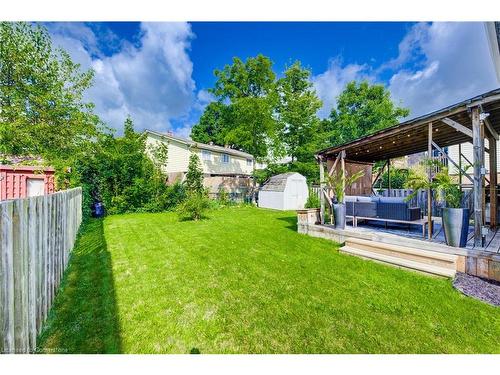 660 Hillview Road, Cambridge, ON - Outdoor With Deck Patio Veranda With Backyard