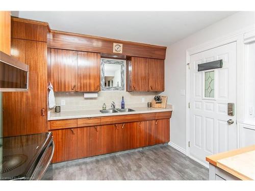 36 Ruskview Road, Kitchener, ON - Indoor Photo Showing Kitchen With Double Sink