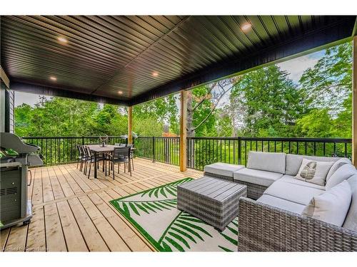 195 Riverbank Drive, Cambridge, ON - Outdoor With Deck Patio Veranda With Exterior