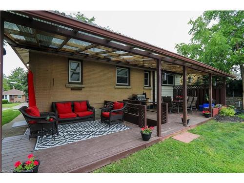 75 Stewart Avenue, Cambridge, ON - Outdoor With Deck Patio Veranda With Exterior