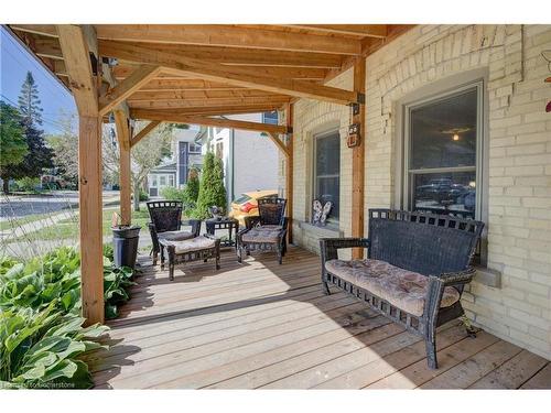 225 Inkerman Street, Palmerston, ON - Outdoor With Deck Patio Veranda With Exterior