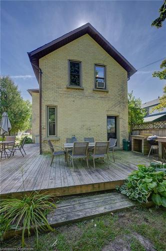 225 Inkerman Street, Palmerston, ON - Outdoor With Deck Patio Veranda