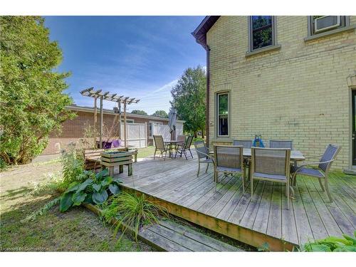 225 Inkerman Street, Palmerston, ON - Outdoor With Deck Patio Veranda With Exterior