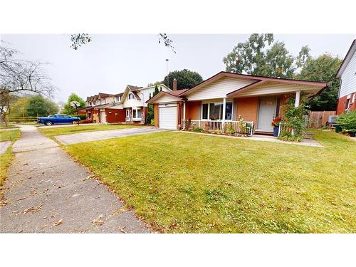 119 Hillbrook Crescent, Kitchener, ON - Outdoor With Deck Patio Veranda With Facade