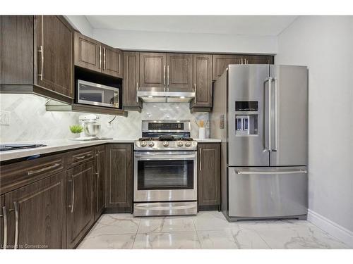 332 Bankside Drive, Kitchener, ON - Indoor Photo Showing Kitchen With Stainless Steel Kitchen