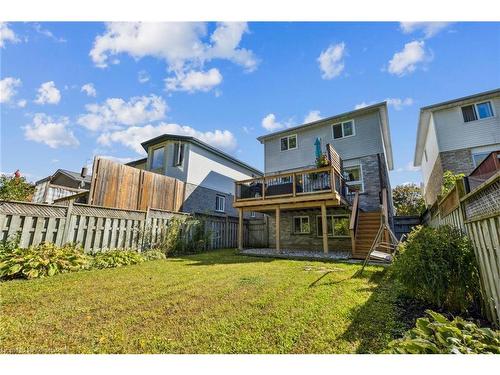 332 Bankside Drive, Kitchener, ON - Outdoor With Deck Patio Veranda With Exterior