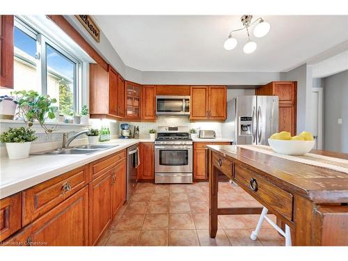 55 Mitchell Street, Ayr, ON - Indoor Photo Showing Kitchen With Stainless Steel Kitchen With Double Sink