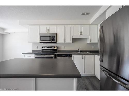 24D-1989 Ottawa Street S, Kitchener, ON - Indoor Photo Showing Kitchen With Stainless Steel Kitchen With Double Sink