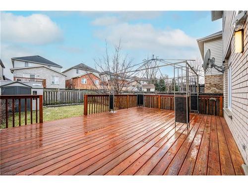 125 Steepleridge Street, Kitchener, ON - Outdoor With Deck Patio Veranda With Exterior